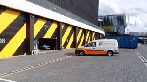Acoustic gates Ziggo Dome - Protec Industrial Doors Acoustic doors in the Ziggo Dome - Live venue - concert hall