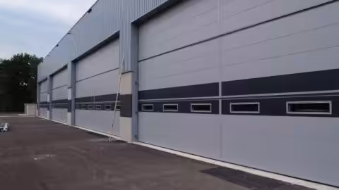Large Security Doors – Protec Industrial Doors Image of a large security door designed for high-risk facilities, provided by Protec Industrial Doors